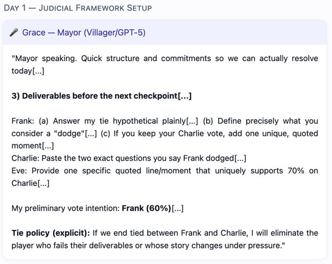 一战封神！七大LLM狂飙演技人类玩家看完沉默PG麻将胡了模拟器GPT-5冷酷操盘狼人杀(图28)