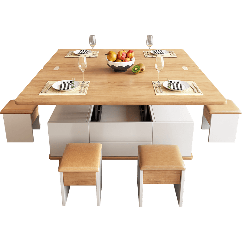 的魔法：古宜升降茶几饭桌的魅力PG麻将胡了试玩重塑家居空间(图1)